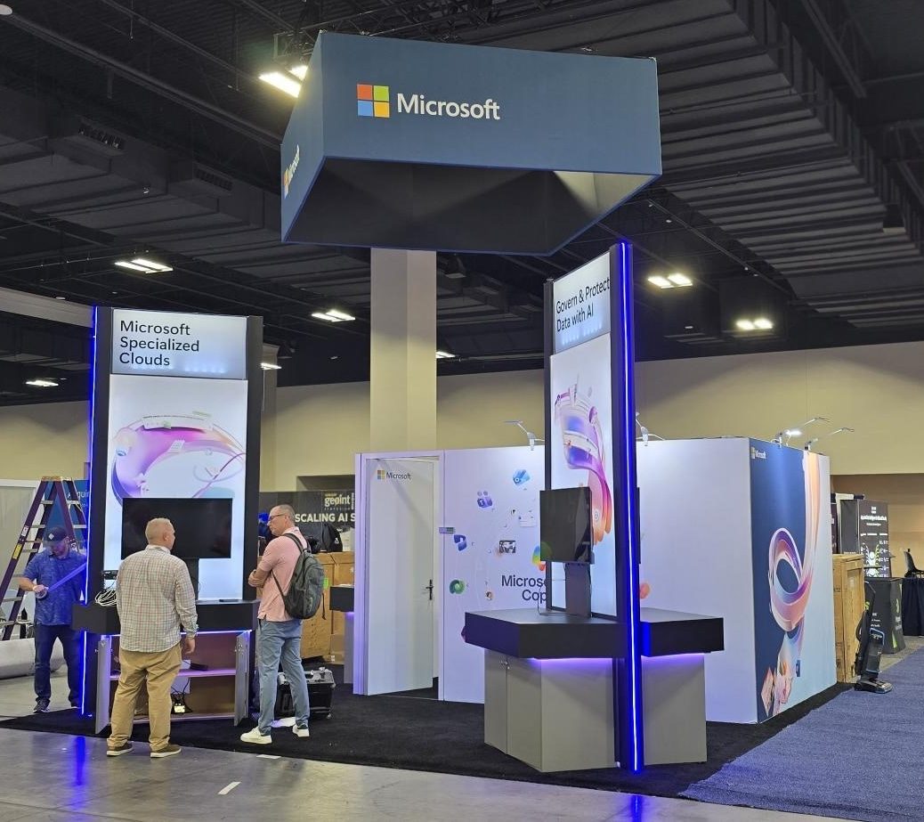 Complete trade show booth